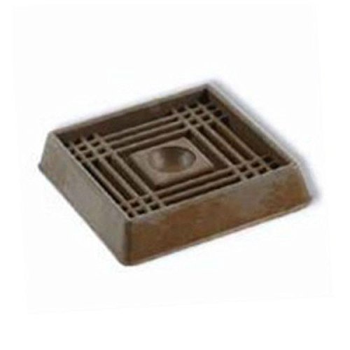 Shepherd 19076 4 Pk 2 Rubber Furniture Caster Cups Brown Protects Floors by GBW