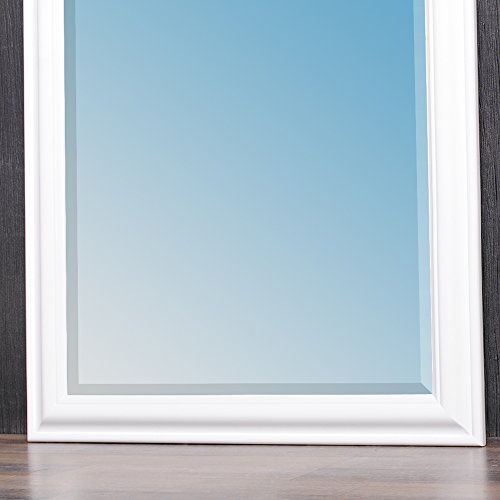 Design Wandspiegel ONDA glanz-weiß 140x50cm - 5