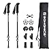 Produktbild SONGMICS Wanderstöcke Trekkingstöcke aus Kohlefaser Carbon ultraleichte SAS70BK
