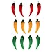 Produktbild MagiDeal 12pc / Set Kunststoff Chili Simulation Dekoration Kinder Spielzeug