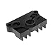 Generic Pit Dirt Quad Bike Engine Oil Cooler for 110CC 125CC 140CC 150CC 160CC - black RS.710.00