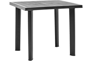 VIDAXL Ipae-Progarden S.P.A. Mesa, Gris, 80x75x72cm