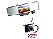 Price comparison product image NavGear NX-4081-906 Rear View Mirror Dashcam (10.9 cm (4.3 Inches) TFT-Display, Bluetooth 3.0, G-Sensor, Full HD, microSD card slot, mini USB 2.0)