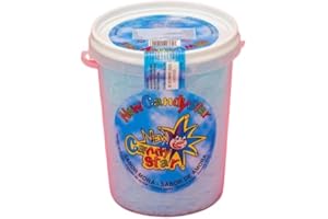 iChuches- Algodones de Azúcar dispoibles en varios sabores, Elaborados de Manera Tradicional y Sabor Delicioso (50Gr X 6Uds, Azul)