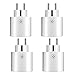 Produktbild WLAN Intelligente Steckdose Mini Smart Plug funktioniert mit Amazon Alexa (Echo, Echo Dot) und Google Home EU-Stecker für IOS/Android Phone Remote Control Weiß von WAZA (4)