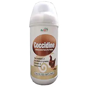 REFIT ANIMAL CARE Anticoccidiosis Tonic & Coccidiosis Medicine for Poultry Birds, 500 ml, Coccidine