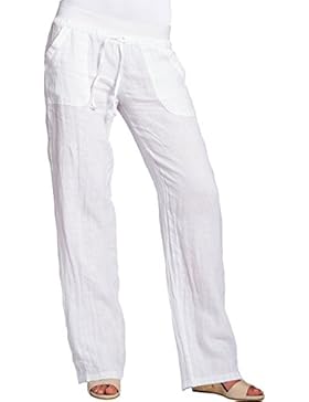 CASPAR KHS025 Damen Leinenhose