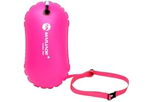SANMUM Swim Buoy Swimming Tow Float Light Float Dry Bag for Open Water Swimmers Triathletes and Snorkelers