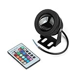 Umweltfreundlich REFURBISHHOUSE RGB LED Spot Strahler Lampe Leuchte + Fernbedienung 16 Farbwechsel Wasserdicht