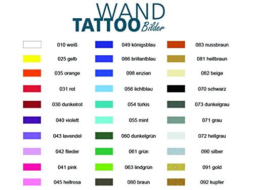 Wandtattoo-bilder® Wandtattoo Die Vergangenheit ist Geschichte Nr 3 Wanddeko Wohnzimmer Dekoration Größe 100×26, Farbe Schwarz - 3