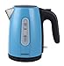 Produktbild Edelstahl Wasserkocher Melissa 16130182 blau 1 Liter 1475 Watt