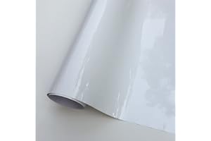 SKYMEX VINYL WRAP WHITE GLOSS Car Vinyl Wrap Sheet Car Vinyl Wrapping 'Air Bubble Free' 5M x 1.52M