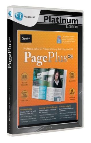 Preisvergleich Produktbild AQ Plat Ed. - Serif PagePlus X4