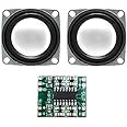 Sp Electron Combo of PAM8403 (HW-104) 3+3 watts Power Amplifier Board with 2 pcs of 4 ohm 3W Mini Magnet Speakers DIY Kit