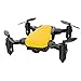 Produktbild happy event SG800 Mini Faltbare 2,4 Ghz RC Quadcopter Pocket Hubschrauber Drone Höhe Halten Mit 2 Millionen Pixel Kamera Für Kinder und Erwachsene (Gelb)