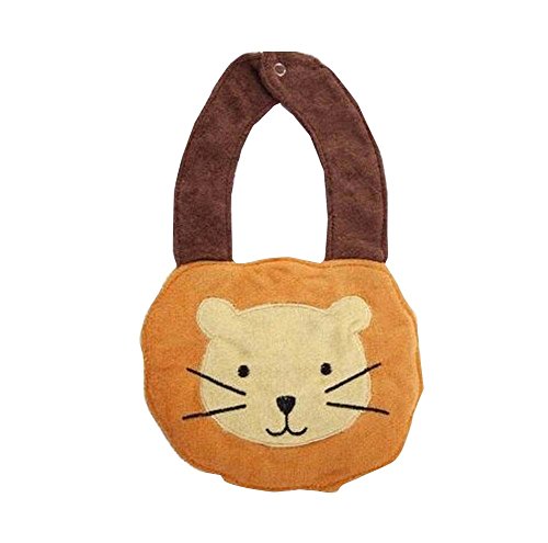 Fashion Kids Apron Useful Baby Eating Helper Baby Bib [Lion]