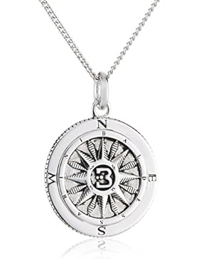 Baldessarini Herren Halskette 925 Sterling Silber rhodiniert 50 cm