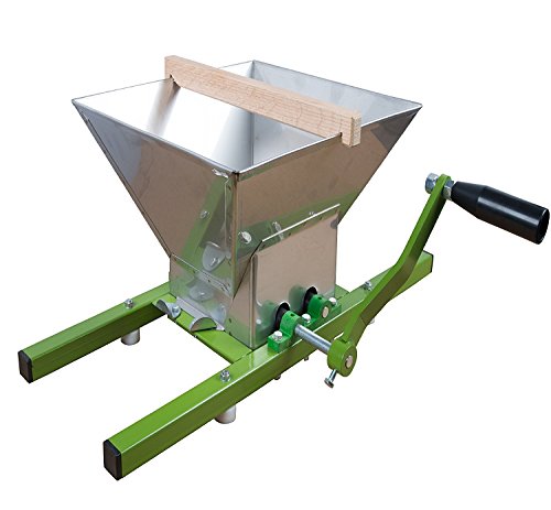 Obstmühle Fruchtmühle mit 7 L Trichter und Handkurbel