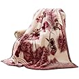 OMAJA HOME with Device Home Ultra Soft Luxurious Embossed Very Warm Korean Mink Single Bed Blanket Double Ply, Supersoft Blanket for Ac Room & Mild Winters Multicolor 15 (Lightweight), 300 TC