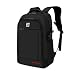 Produktbild Evay 35L 15,6" Geschäfts Laptop Rucksäcke Herren Damen Wasserdichter Spielraum Business Rucksack Laptoptasche mit Reißfesten Design Reisetaschen Knapsack passt bis zu 15.6 Zoll Laptop Macbook Computer Rucksack Reisen Wandern Daypack Schwarz 49*35*18 cm