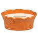 Produktbild Woodwick 13267 Kürbis Butter Duftkerze in Keramikgefäß mit Heartwick Holzdocht 388.4 g, Glas, orange/weiß, 19.3 x 10.1 x 9.1 cm