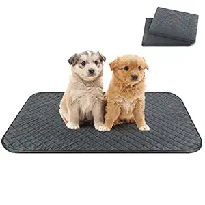 JOEJOY Washable Pee Pads(2pack),Dog Training Pads, Reusable Dog Pee Pads, Puppy Pee Pads,Pee Pads for Dogs with Non-Slip Bottom, Strong Absorbent Whelping Pads Fit Dog Potty,Crate,Travel