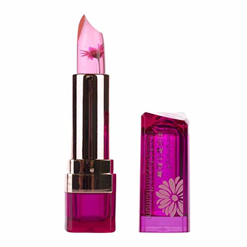 TOPBeauty Gelee Blumen Lippenstift Wasserdichte Long Lasting Lip Balm Color Change Magie Matte Jelly Lippenstift Peach