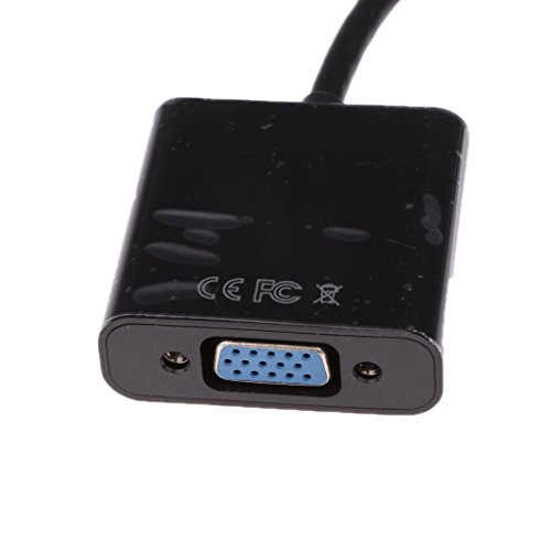 Gazechimp DVI-D auf VGA Aktives Video Adapter Kabel DVI 24+1 zu VGA Wandler 1080P HDTV Adapter unterstützt für die Auslösung 1280×960 1680×1050 - 4
