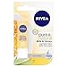 Nivea Pure and Natural Milk and Honey Lip Balm, 4.8 g - Pack of 6