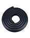 Hosaire Feet Childproof Bumper Strip, L Thicken & Widen Baby Corner Guards, NBR Safety Collision-protection Strip, Black