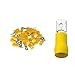 Price comparison product image 25 teilisolierte Flat Connectors 6.3 0.8 x Yellow, 4.0–6.0 MM²
