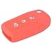 KMH FO00023RD 3 Button Key Cover for Car (Red) RS.286.00