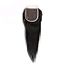 [Promotion Deal]Sunny 4*4 inch Brazilian Straight Hair Lace Top Closure 16inch Remy Human Hair Closure Free Part
