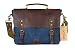 Produktbild Gootium 21108NV Vintage Canvas Schultertasche/Umhängetasche für Damen/Herren, 35 cm, 9,5 l, blau