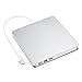 Produktbild Externes DVD-Laufwerk Smallcar USB 2.0 Slim CD / DVD RW Brenner Writer Laufwerk DVD ROM Player für HP Dell Sony Toshiba Acer Apple Macbook Air Pro iMac OS, Laptop Netbook Notebook Computer PC - Silber