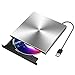 Produktbild OMORC USB 3.0 Externes DVD CD Laufwerk, Aluminium DVD/CD-RW Ultra Slim Portable Brenner Drive Laufwerk für Apple MacBook, MacBook Pro, MacBook Air, iMac und Windows10 tablet Laptop Desktop-Silber