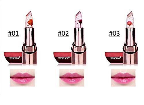 Lippenstift Richoose Lange haltbare Farbwechsel Feuchtigkeitsspendende Glanzblume Professionelle helle Surplus Lippen Kosmetik Mit einem schönen Spiegel für Mode Frauen - 2