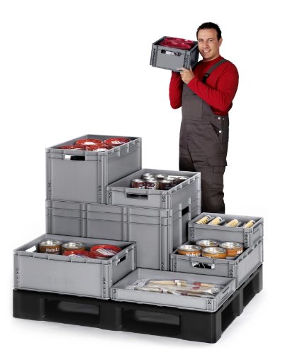 Eurobox geschlossen 40x30x32 cm, 30 Liter - 2
