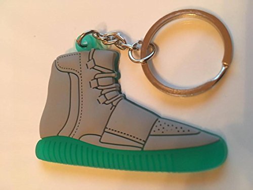 Preisvergleich Produktbild Adidas Yeezy 750 Boost Schlüsselanhänger Grau-Grün Sneaker Keychain Grey