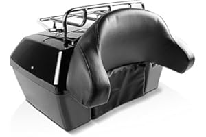 Craftride Baul Top Case Motos Custom Missouri 43l Yamaha XV 950/ R/Racer, XV 125/250/ 535/750/ 1100 Virago, 1600 A Wild Star, 1700 Road Star Warrior, 1900 Midnight Star