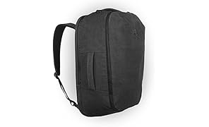 Die Arcido Rucksack-Tasche mit herausnehmbarem Laptopfach, Waschtasche und Dokumentenhülle - Wasserfester Zeltstoff 55 X 35 x 20cm