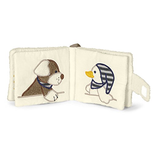 Sterntaler 3501619 – Spielbuch Hanno, ecru/braun - 3