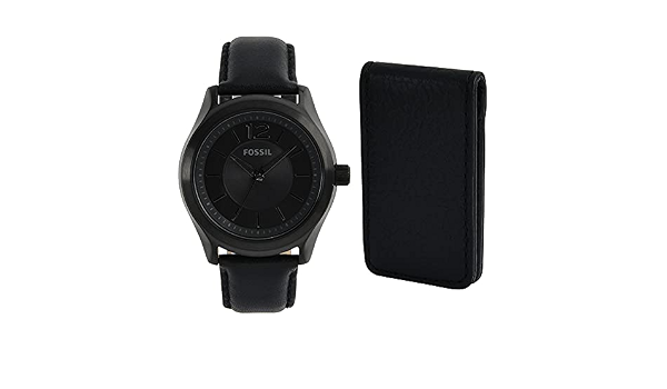 Fossil BQ2339SET Mens Editor Watch and 