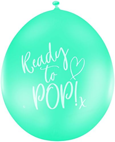 Gorgeous Baby Shower Ready To Pop! Balloons (Quality Classy (Pick Colour) JC1002