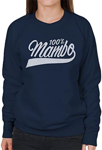 Mambo Coke Style Logo White Text Women's Sweatshirt