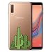 Produktbild eSwish Gel TPU Hülle/Case für Samsung Galaxy A7 2018/A750 / Wilder Westen/Wüste Muster/Karikatur Kaktus Kollektion