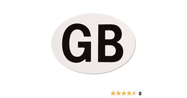 European Travel Car Stickers Magnets Gb Sticker Amazon Co Uk Automotive