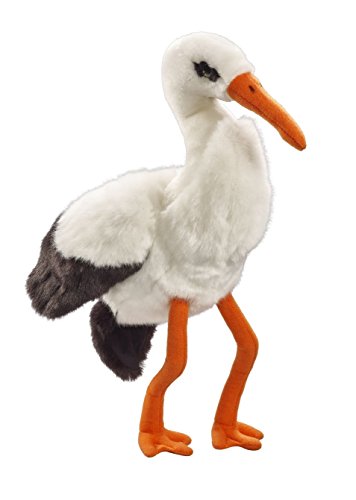 Heinrich bauer 14258 glitter cicogna di peluche