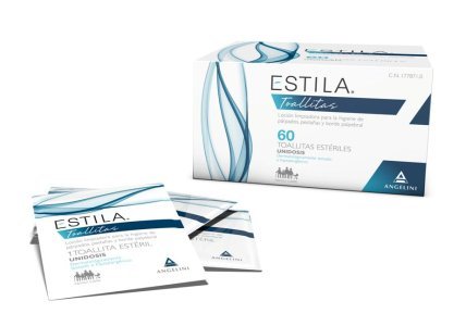 ESTILA 60 TOALLITAS PARPADOS PESTAÑAS