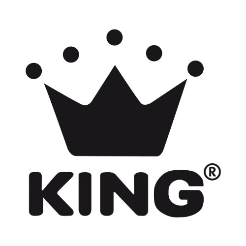 King BL1096 Messerblock soft touch, Kunststoff, schwarz, 22,5 x 12 x 11 cm - 2